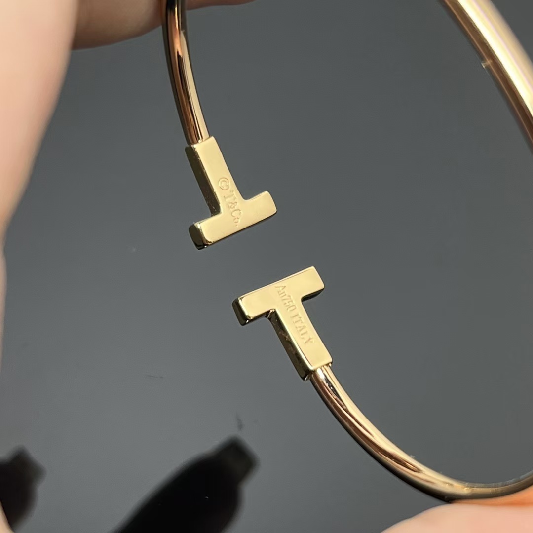 Tiffany Double T Bangle Bracelet - Original Replica Club