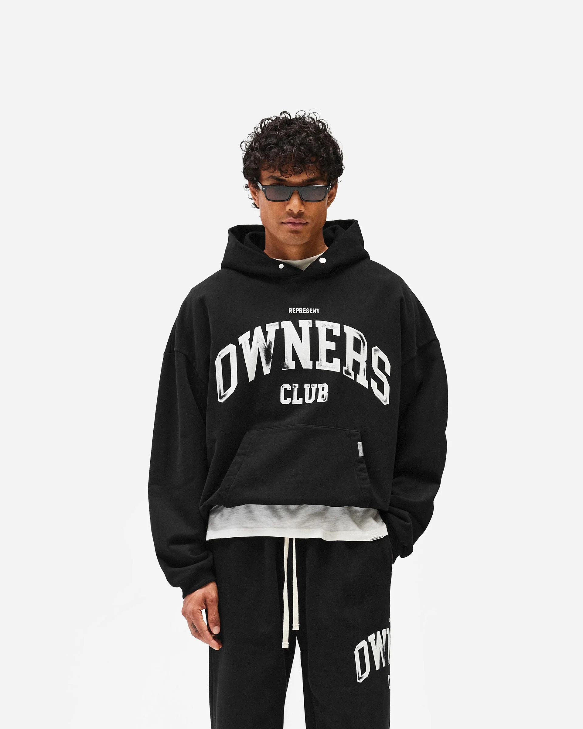 Represent Owners Club Hoodie - Jet Black