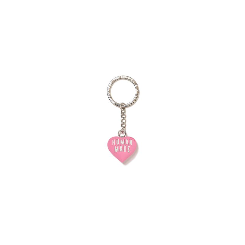 HUMAN MADE HEART RUBBER KEYCHAIN
