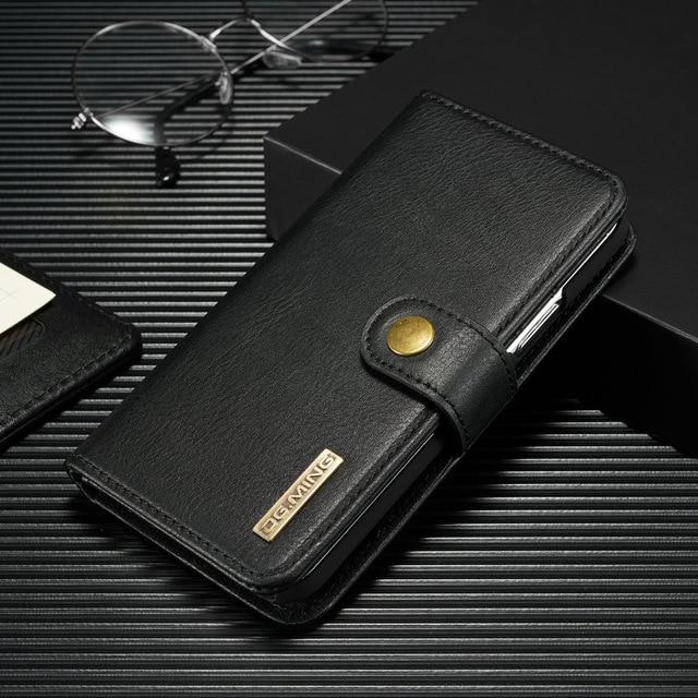 Retro Magnetic 2 in 1 Luxury Detachable Leather Wallet Case For iPhone - Free Shipping