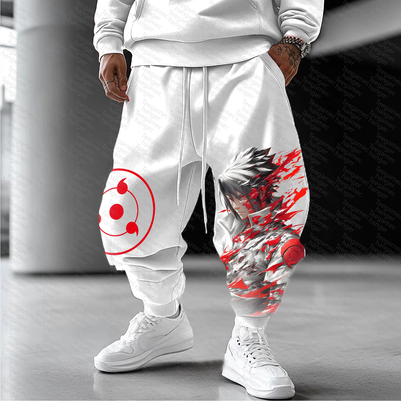 Unisex   Casual Anime Streetwear Pants