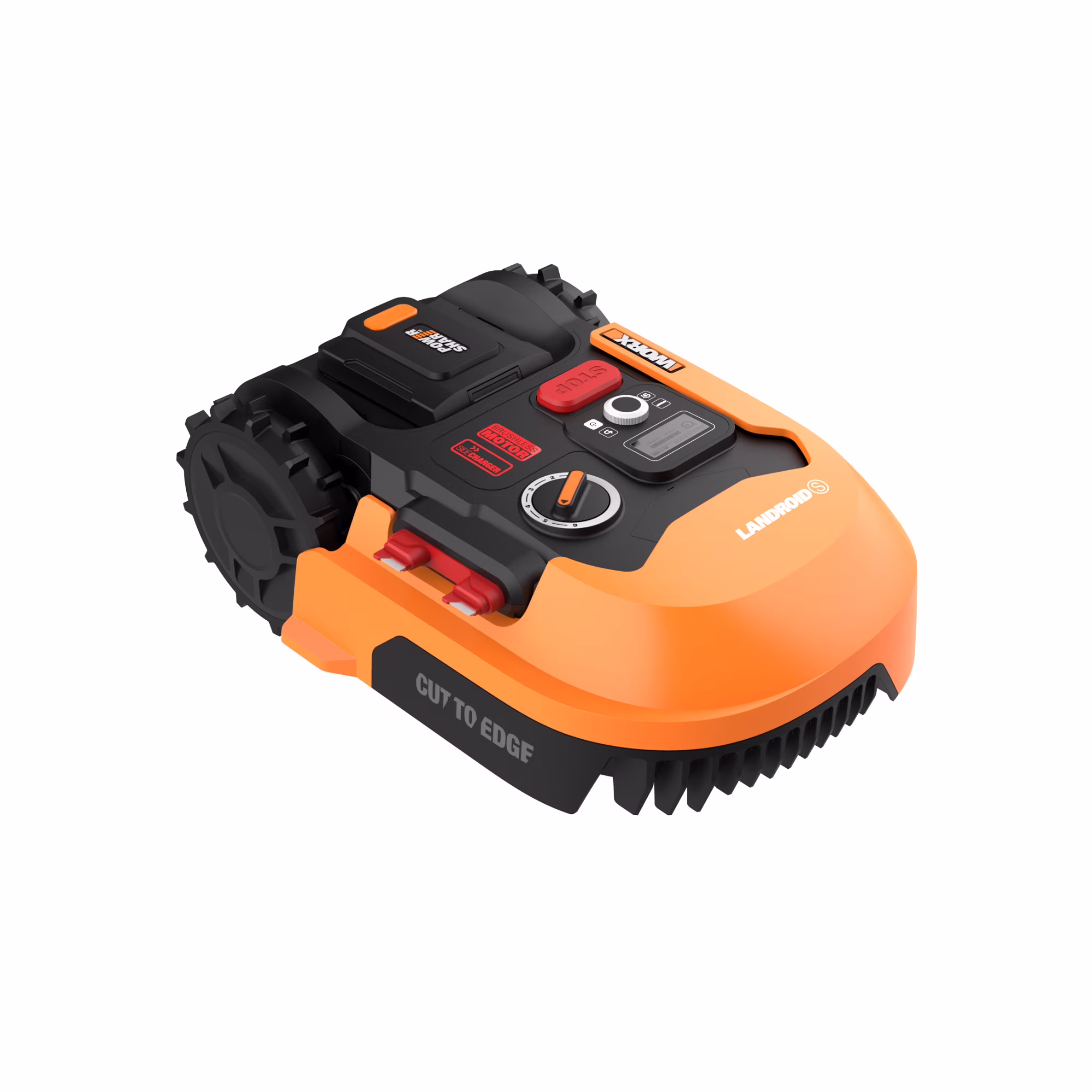 Worx WR165 Landroid S 20V 2.0ah Robotic Lawn Mower (1/8 Acre) (Battery Charger Included)