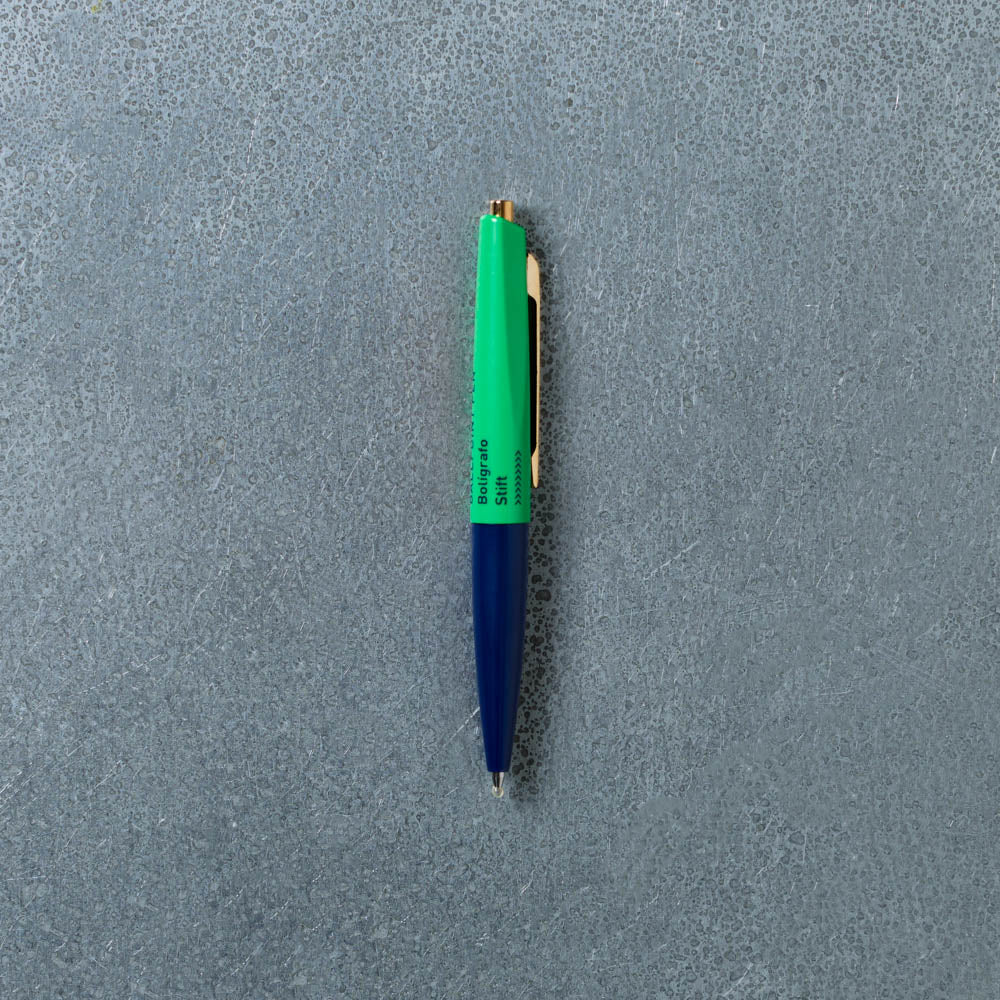 Stylo Anterique Mini - Bleu Vert