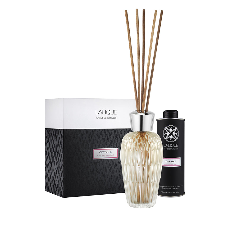 ODYSSÉE - ENVOLÉE FLORALE DIFFUSEUR CRISTAL - 500 ML
