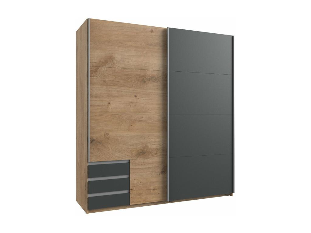 Armario 2 puertas correderas - L179 cm