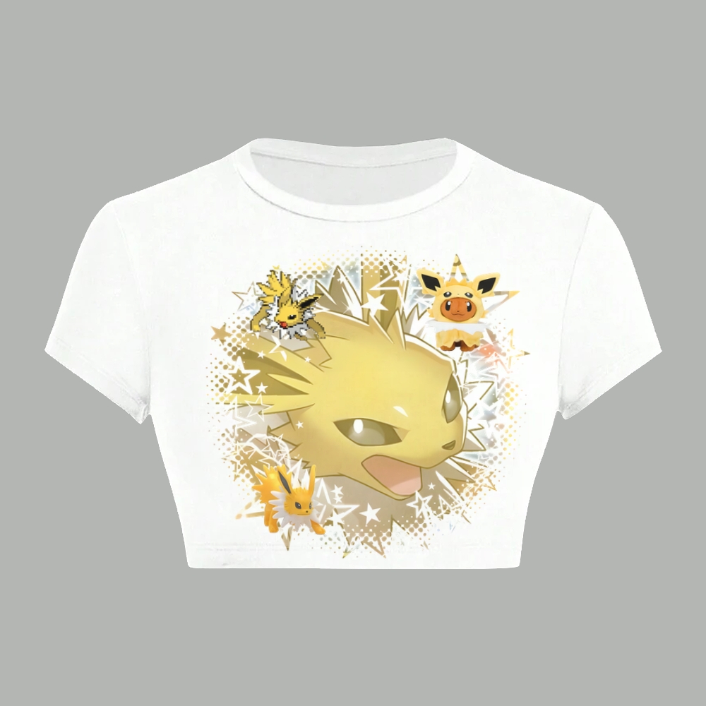Pokémon Women T-Shirt  & Elasticated Trousers Two-Piece Set