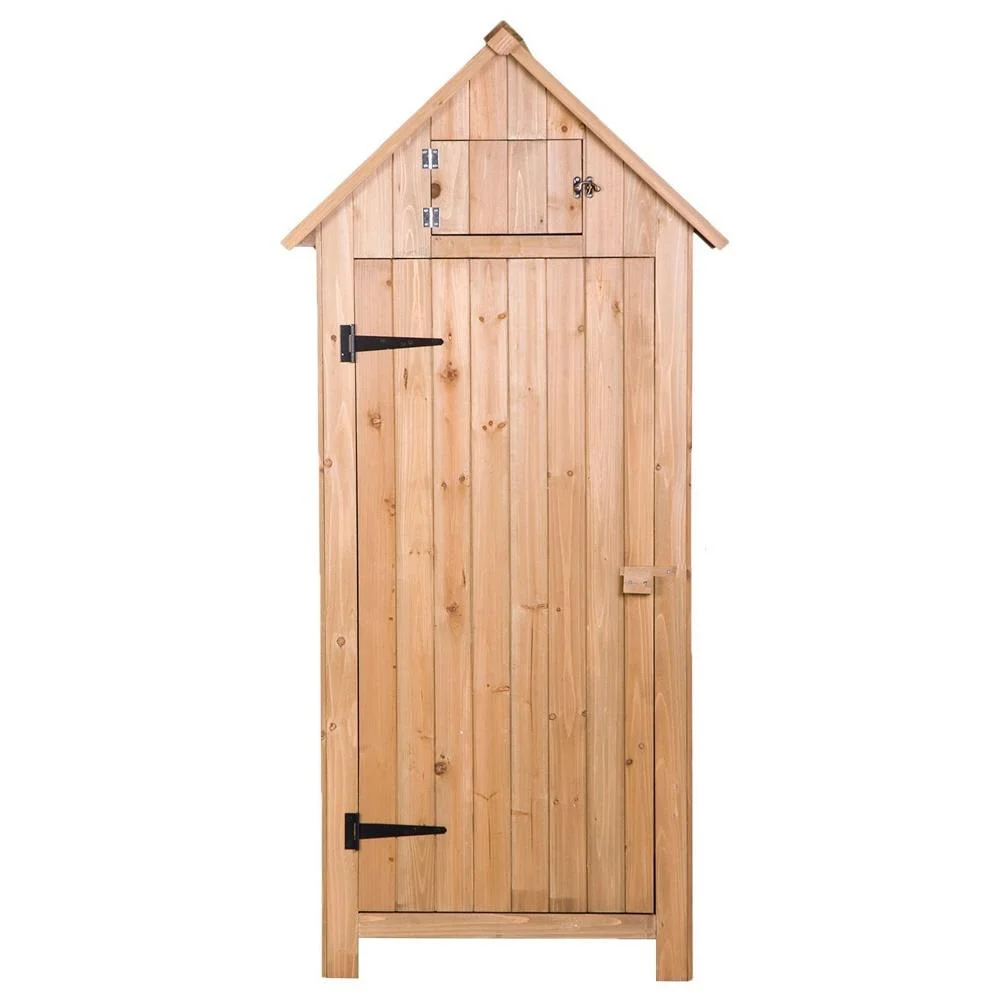 Winado 70" Wooden lockers with Firwood Single Door Durable - Image 9