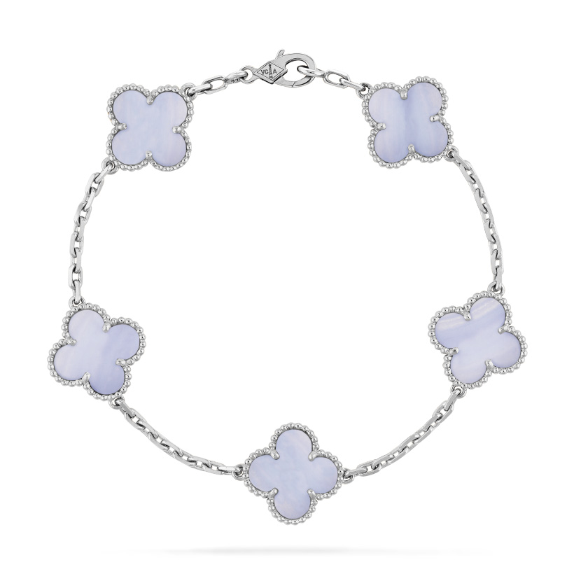 Replicate Vintage Alhambra bracelet, 5 motifs(1:1 replica) - Original Replica Club