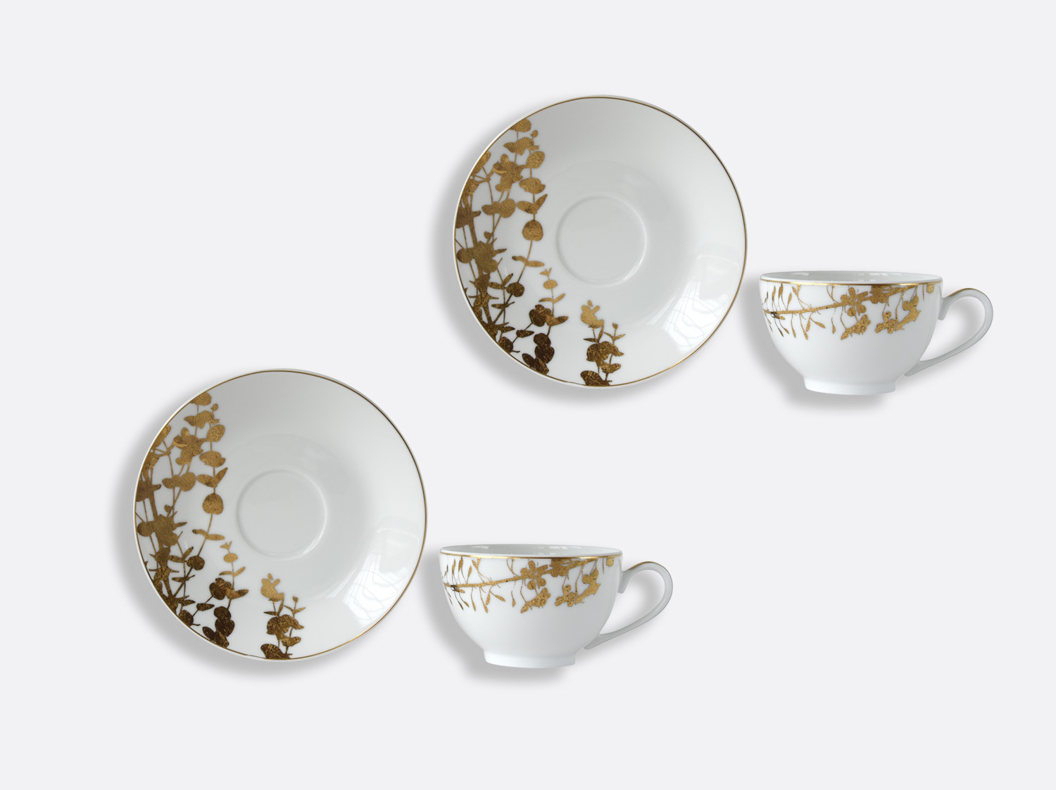 Coffret de tasses et soucoupes thé 13 cl