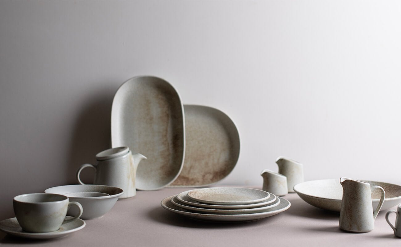 ID Fine Gebaksbord - Mellow - Porselein - 21 cm - set van 6