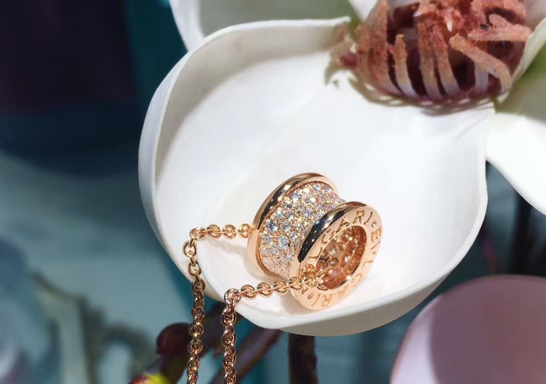 Bvlgari B.zero1 Necklace - Full Diamond - Original Replica Club