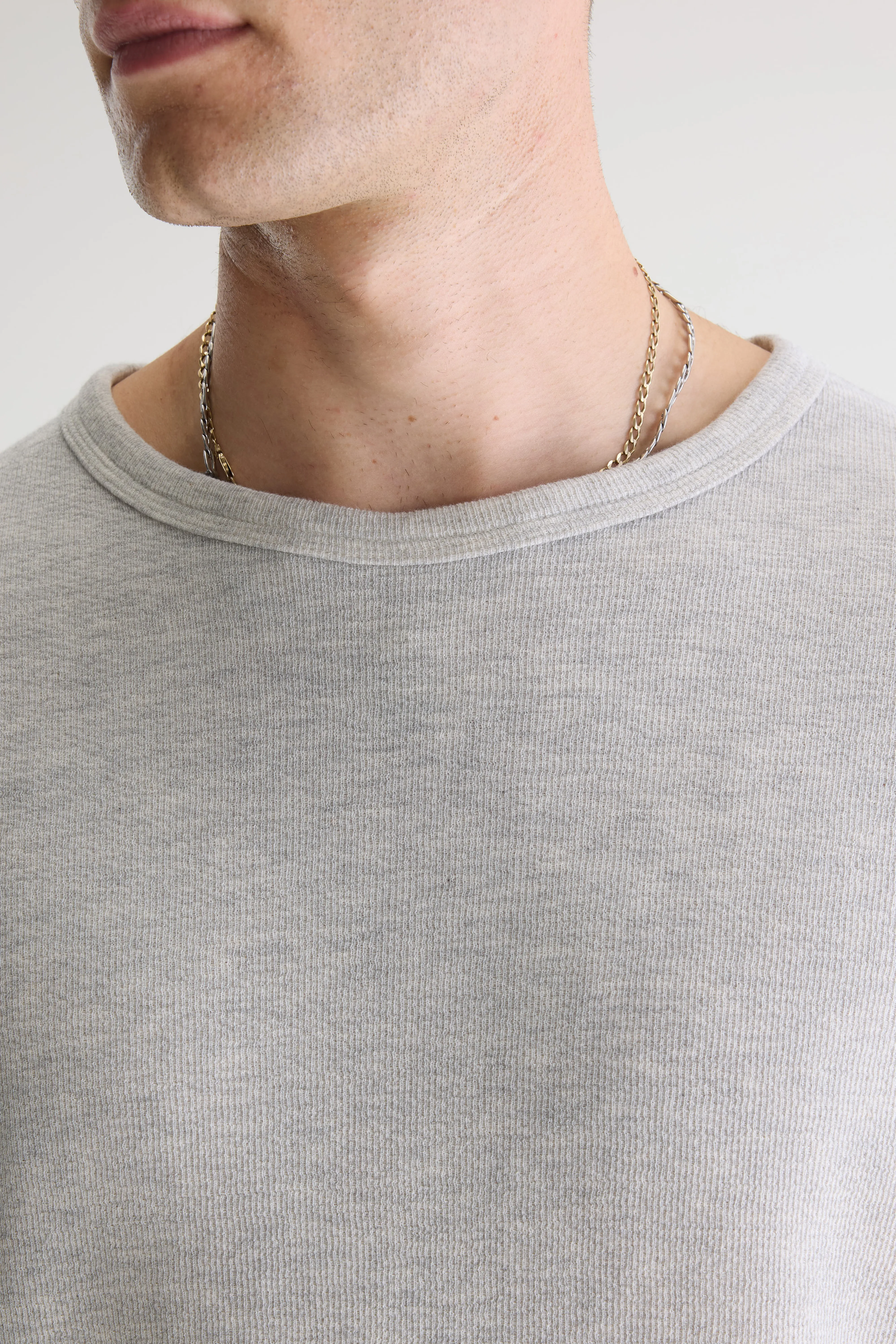 Bellerose Fresh long-sleeve grey t-shirt (242 / M / H. GREY)