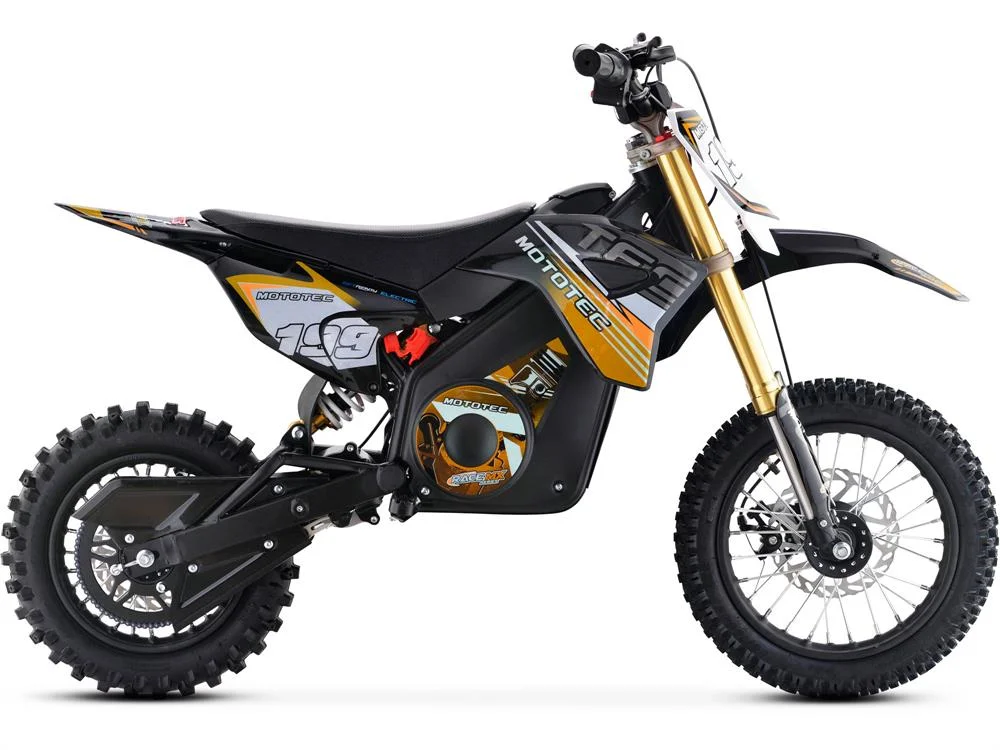 MotoTec 36v Pro Electric 1000W Dirt Bike, Lithium Blue - Image 7