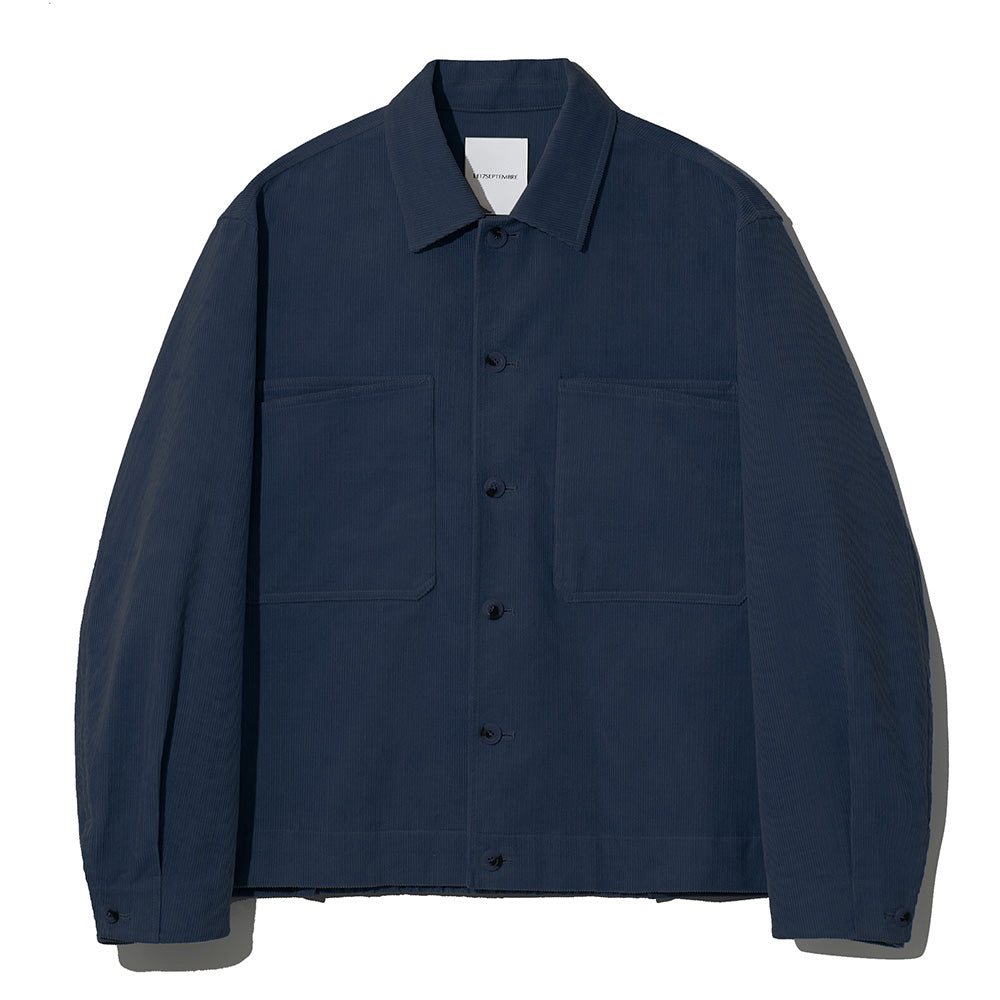 Le 17 septembre - Veste Corduroy Layered - Marine