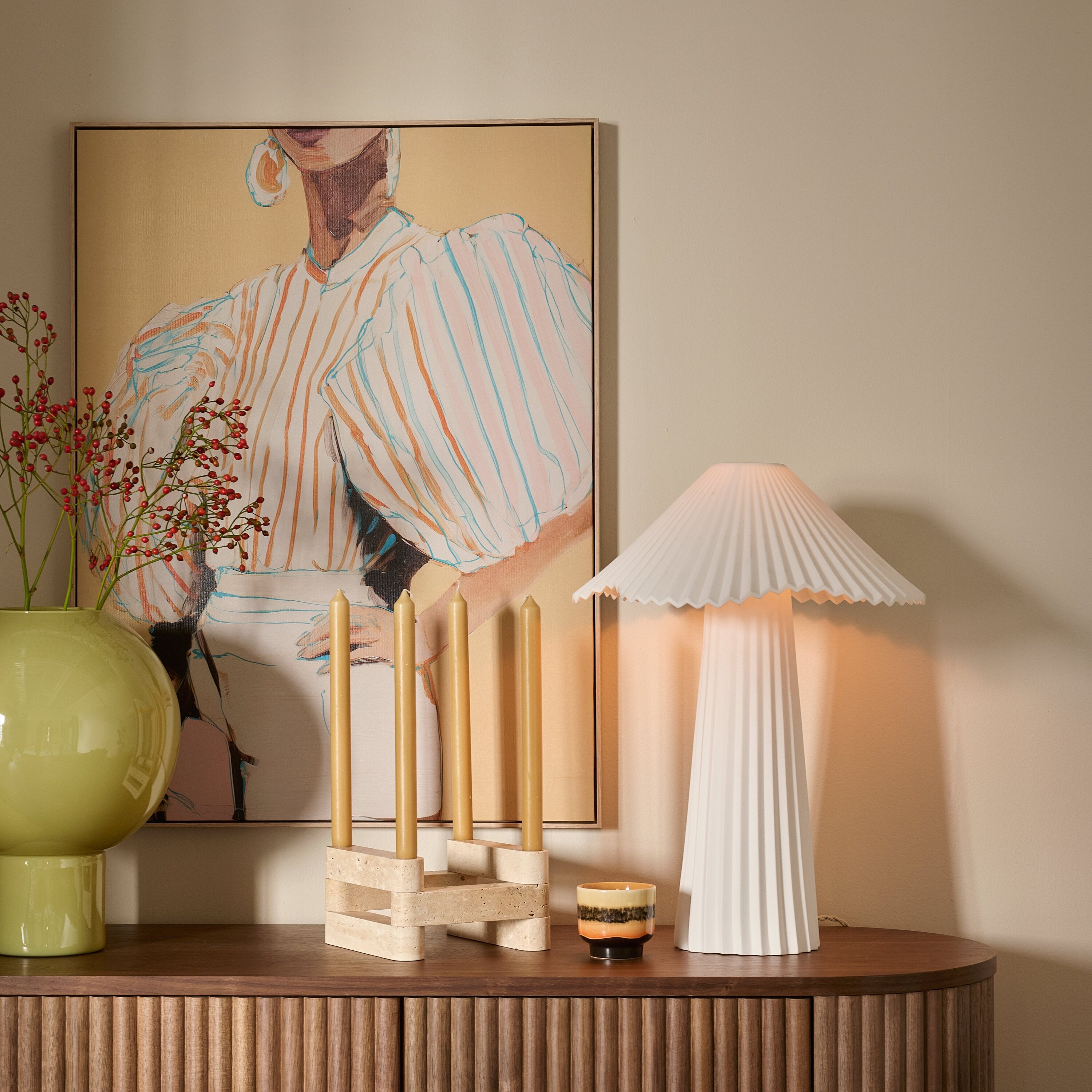 by fonQ Trend in Motion Schilderij 60 x 80 cm - Eiken