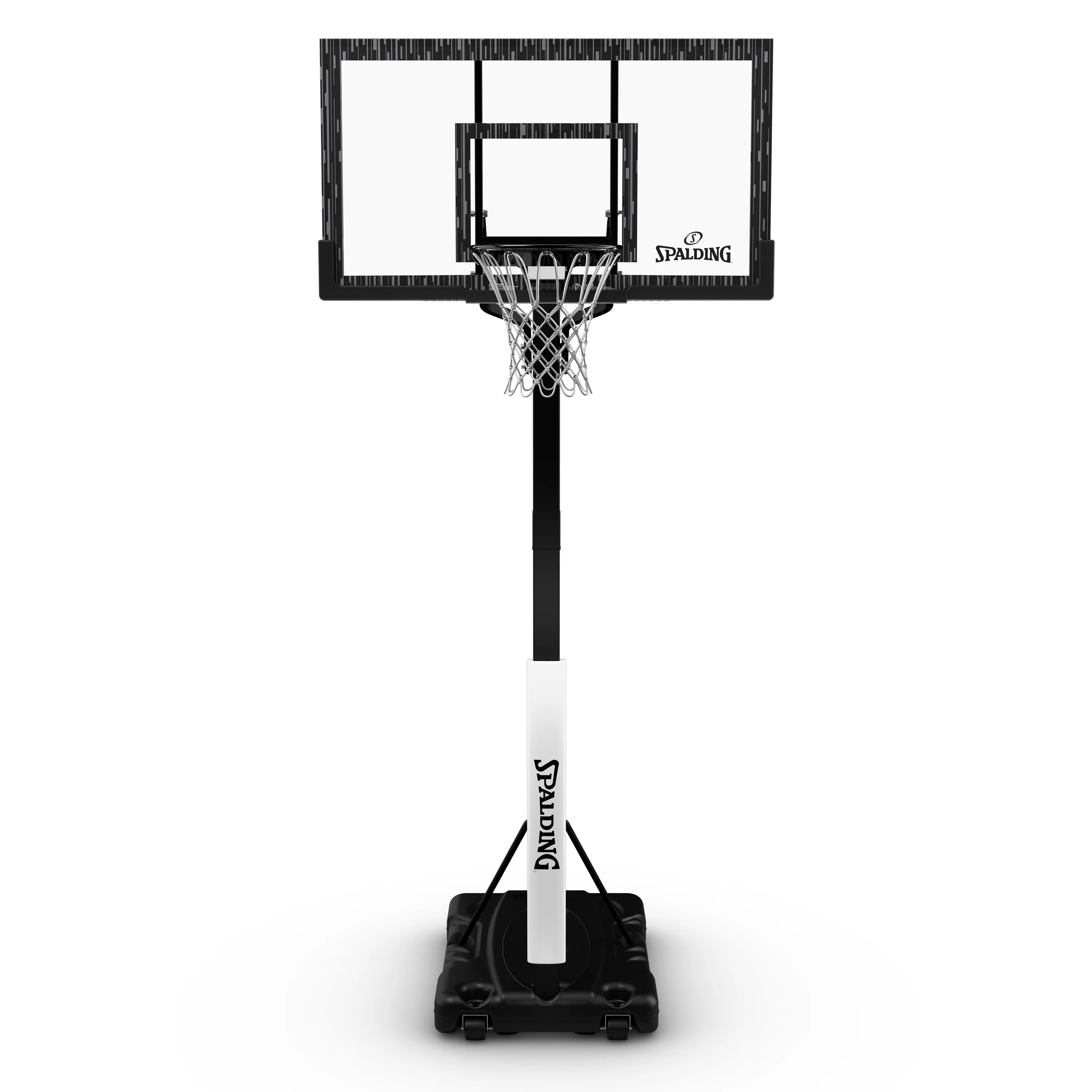 Spalding 60-Inch Portable Basketball Hoop with Acrylic Backboard, Screw Jack Lift & Arena Slam Rim-Outdoor Play - Image 5