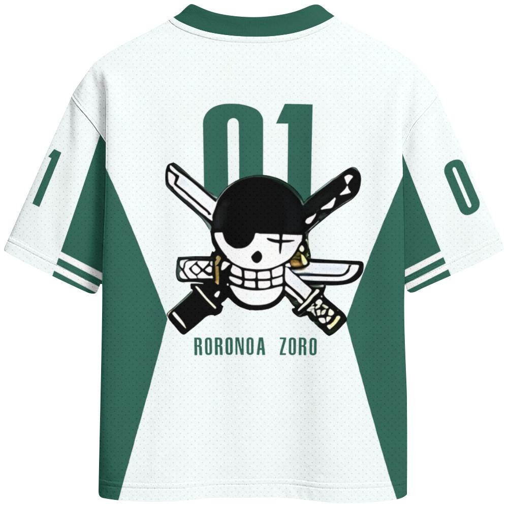 One Piece Crew Neck Football Jersey