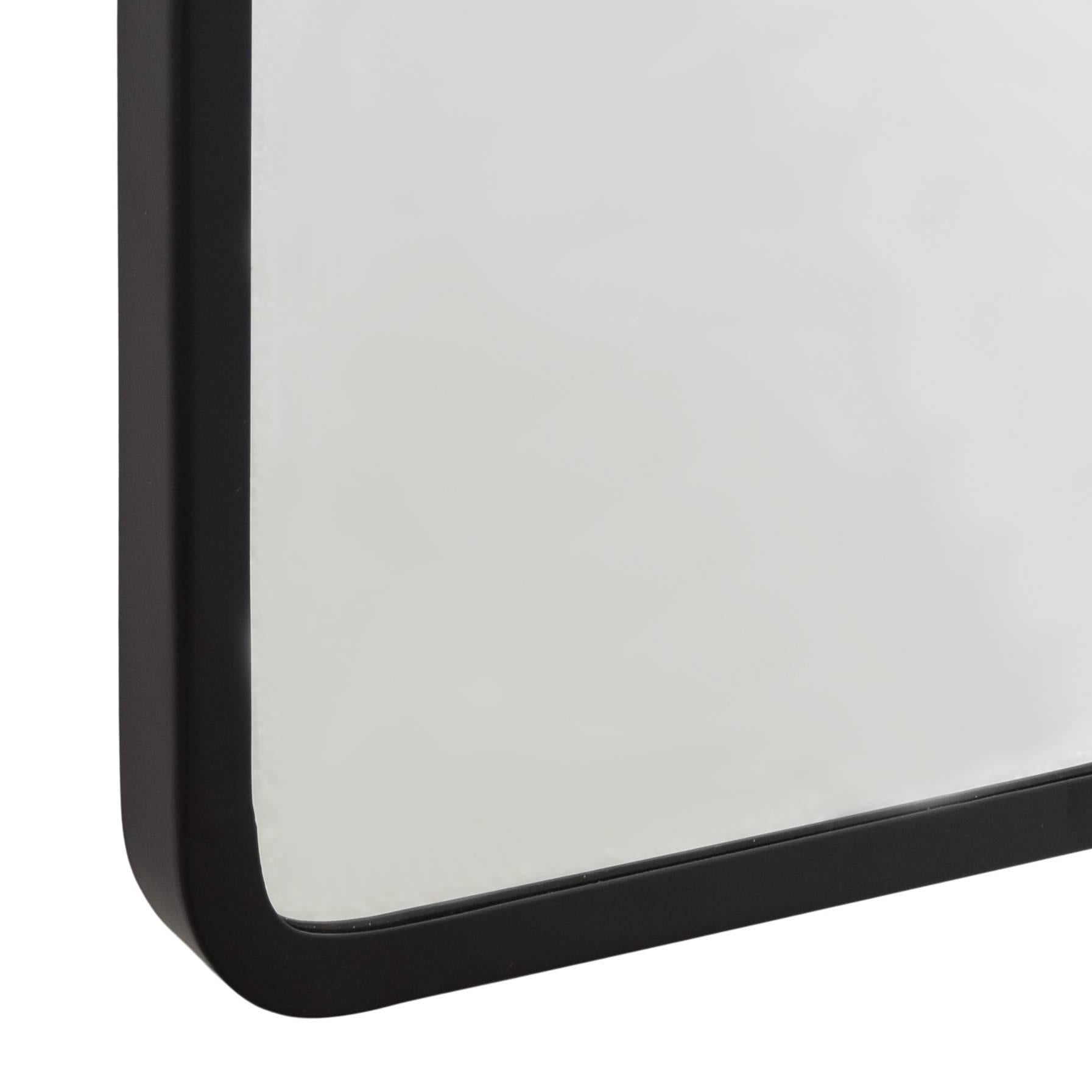 LOFT42 Mirror Wandspiegel - Zwart - Metaal - 46x31