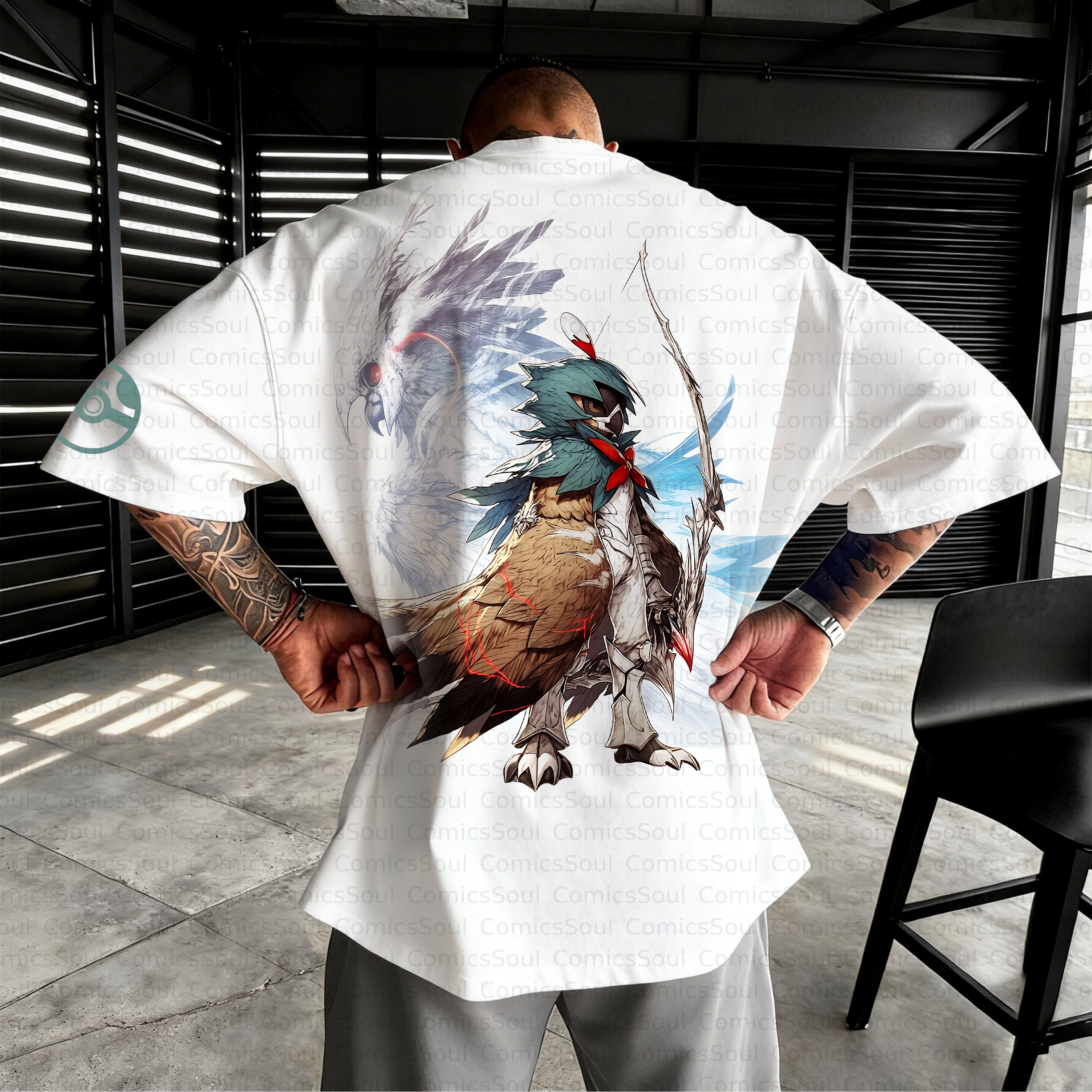 Unisex Anime Inspired Vintage T-Shirt