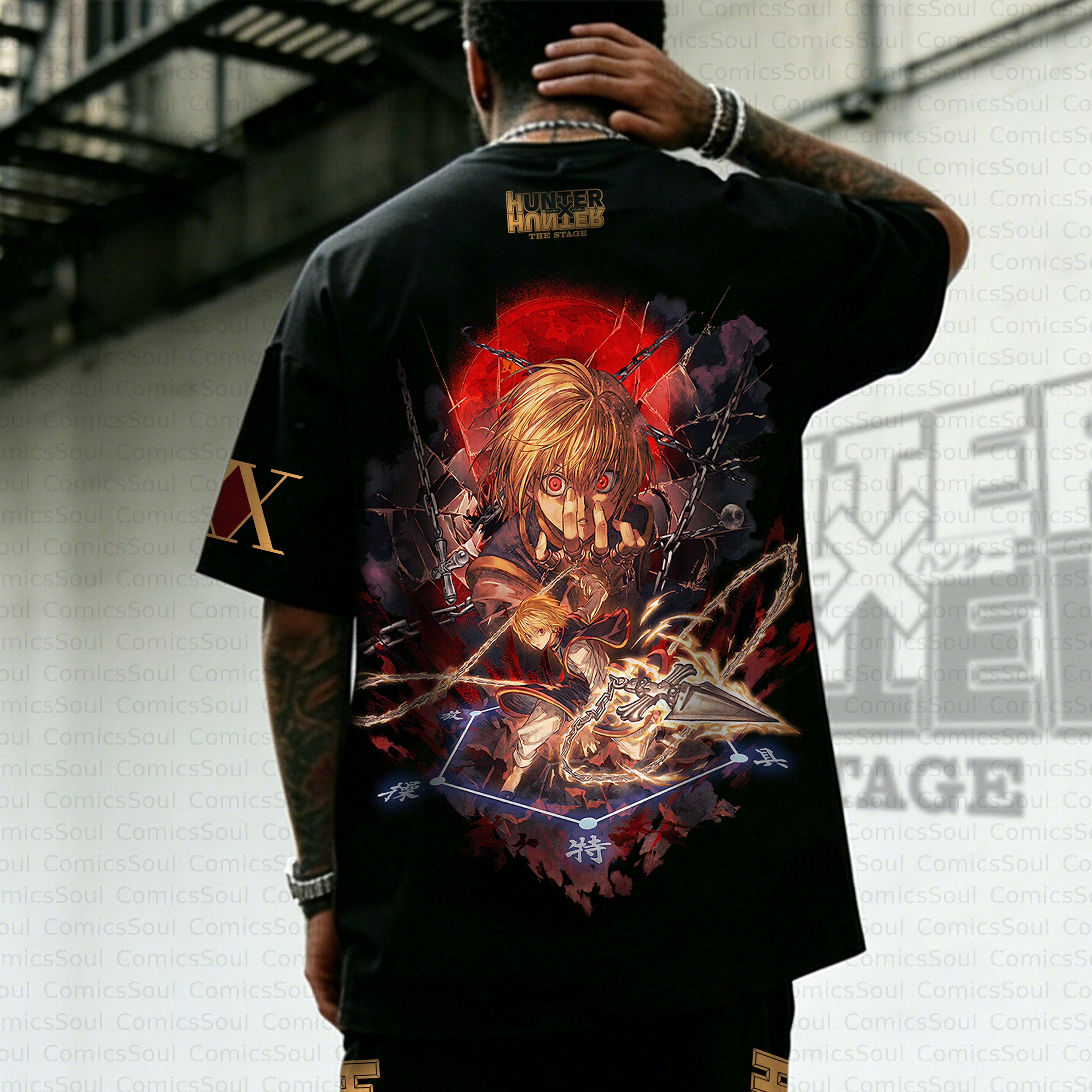 Unisex Anime Inspired Vintage T-Shirt