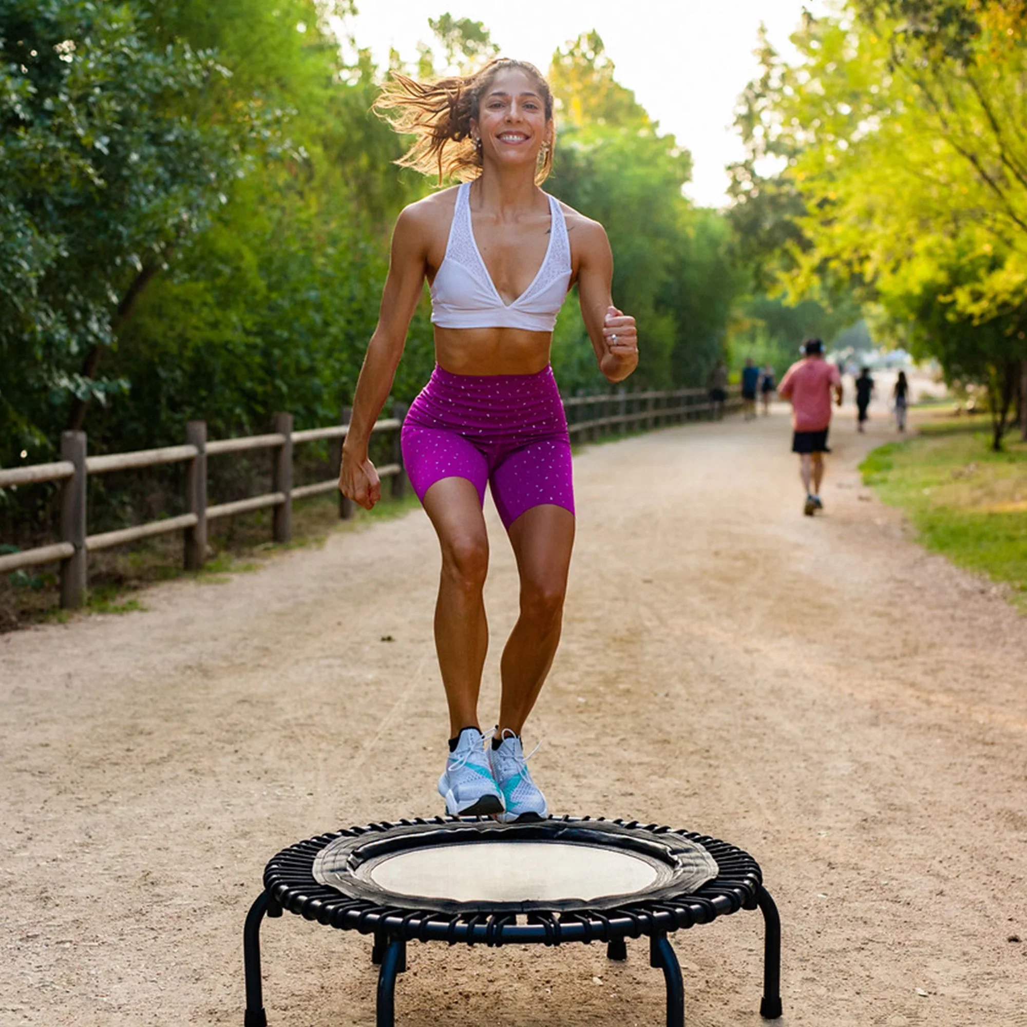 JumpSport Fitness Trampoline 39 Inch Teal/Black - 350 Pro - Image 13 JumpSport Fitness Trampoline 39 Inch Teal/Black - 350 Pro - Image 13