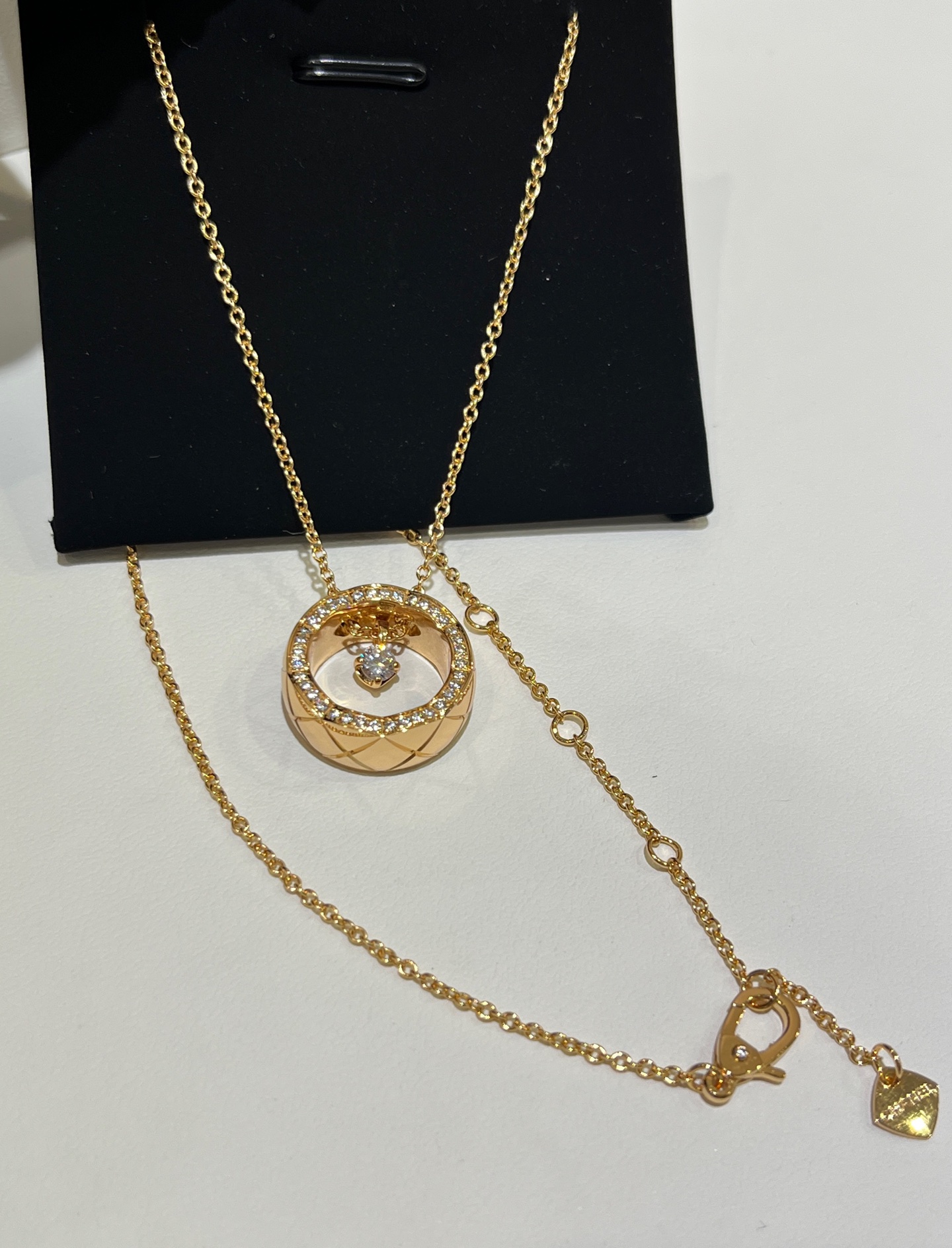 Chanel Coco Collier Necklace in Yellow Gold Color - Original Replica Club