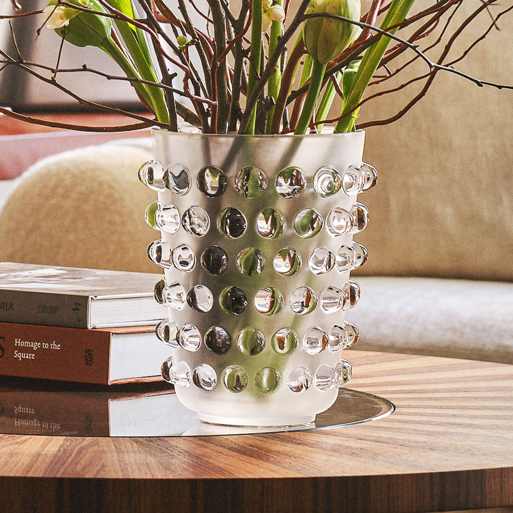 VASE MOSSI ICONIQUE - CRISTAL INCOLORE