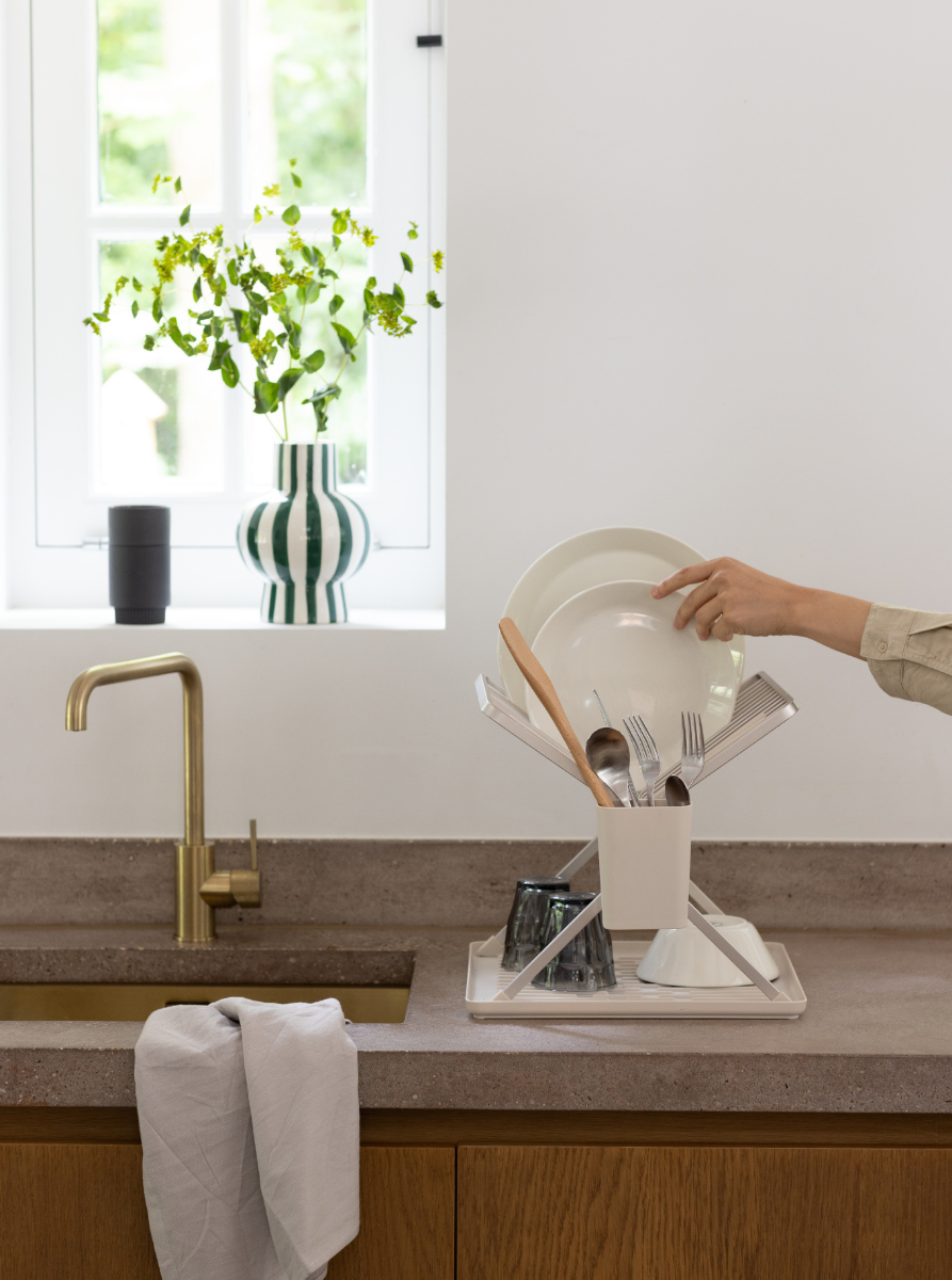 Inklapbaar afdruiprek