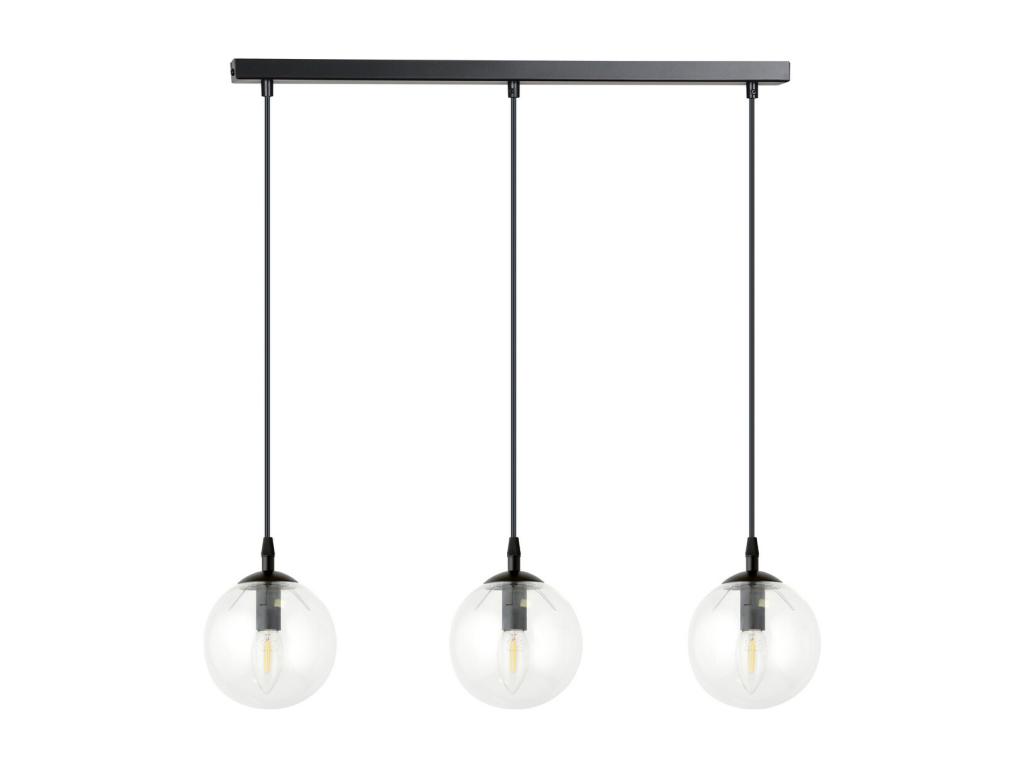 Lámpara de Suspensión Cosmo, Negro, 70x100x14 cm, hogardiseno