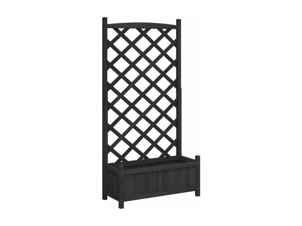 Con  nrejado madera maciza de Decoratodo negro