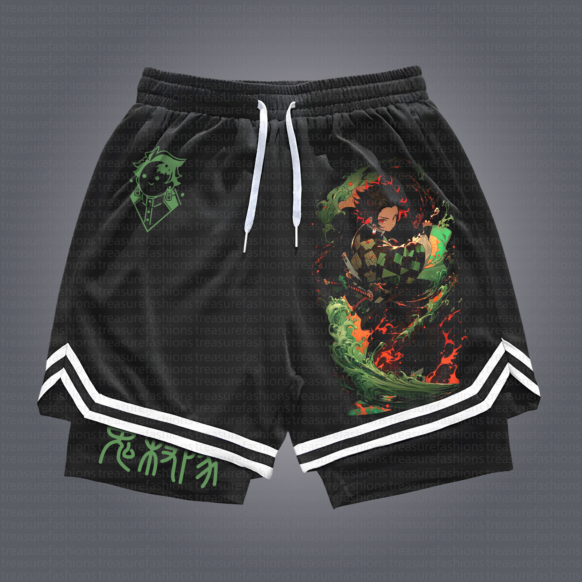Unisex Casual Anime Streetwear Shorts 丨Comicssoul