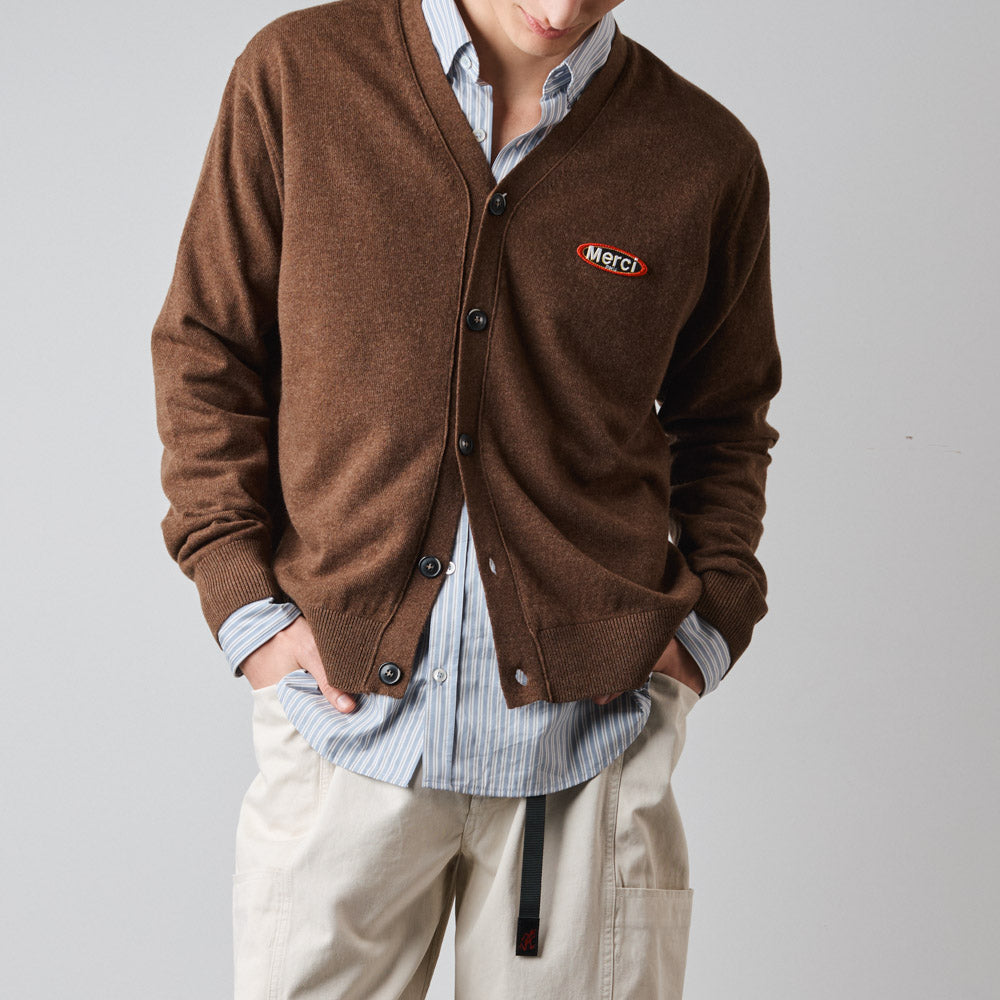 Merci - Cardigan Charlie - Marron