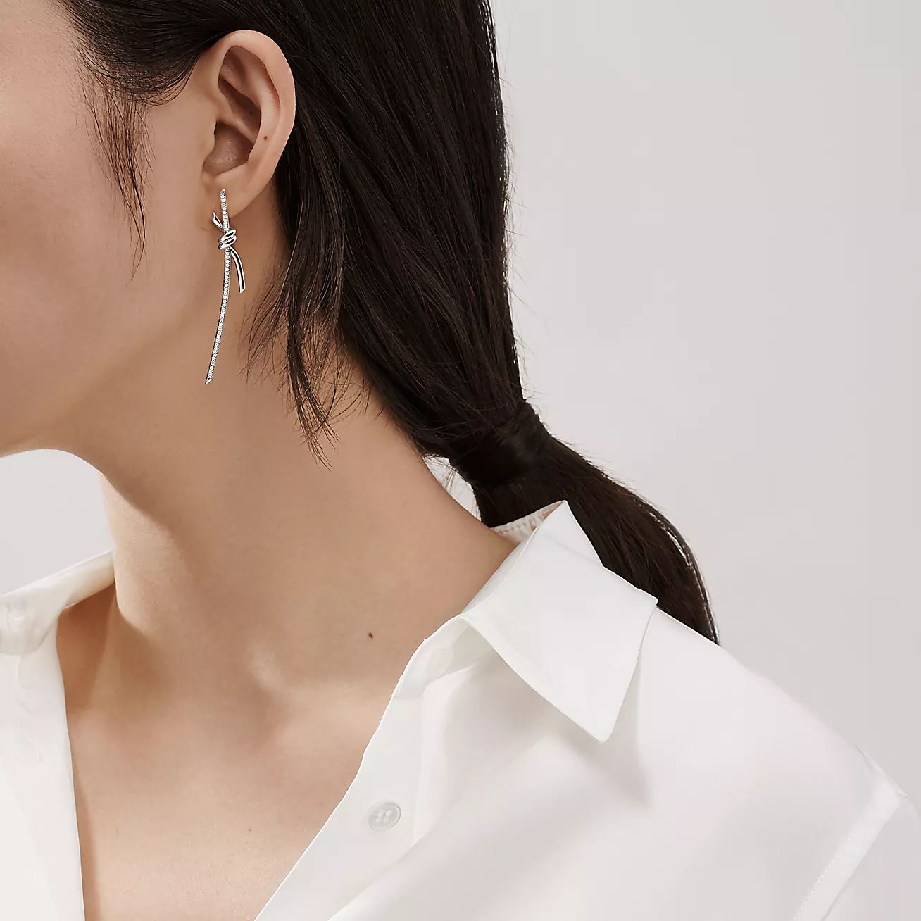 Tiffany Knot Drop Earrings - Original Replica Club