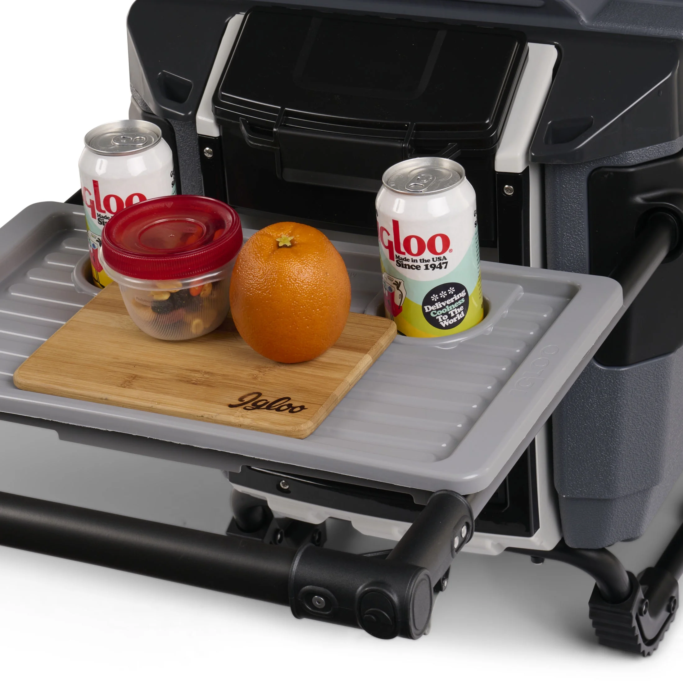 Igloo 70 QT Trailmate Journey Rolling Cooler, Carbonite Gray - Image 17