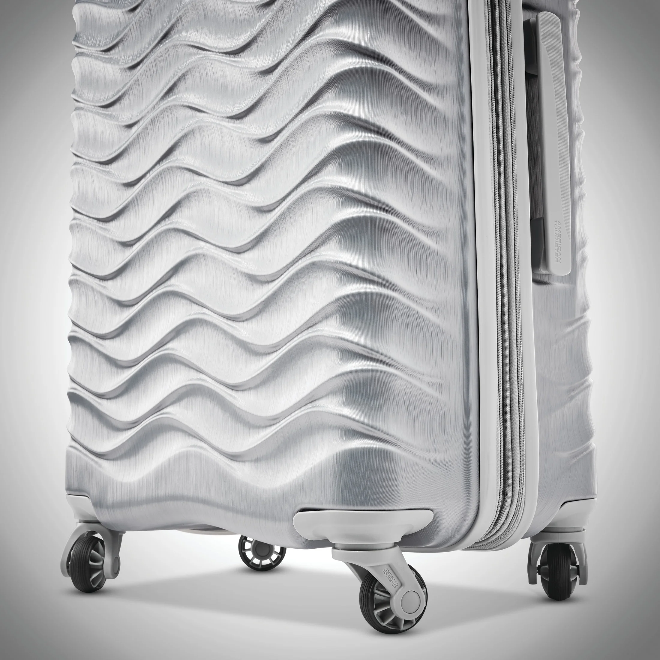 American Tourister Pirouette NXT Hardside Large Checked Luggage with Spinner Wheels - Ultramarine - Image 29