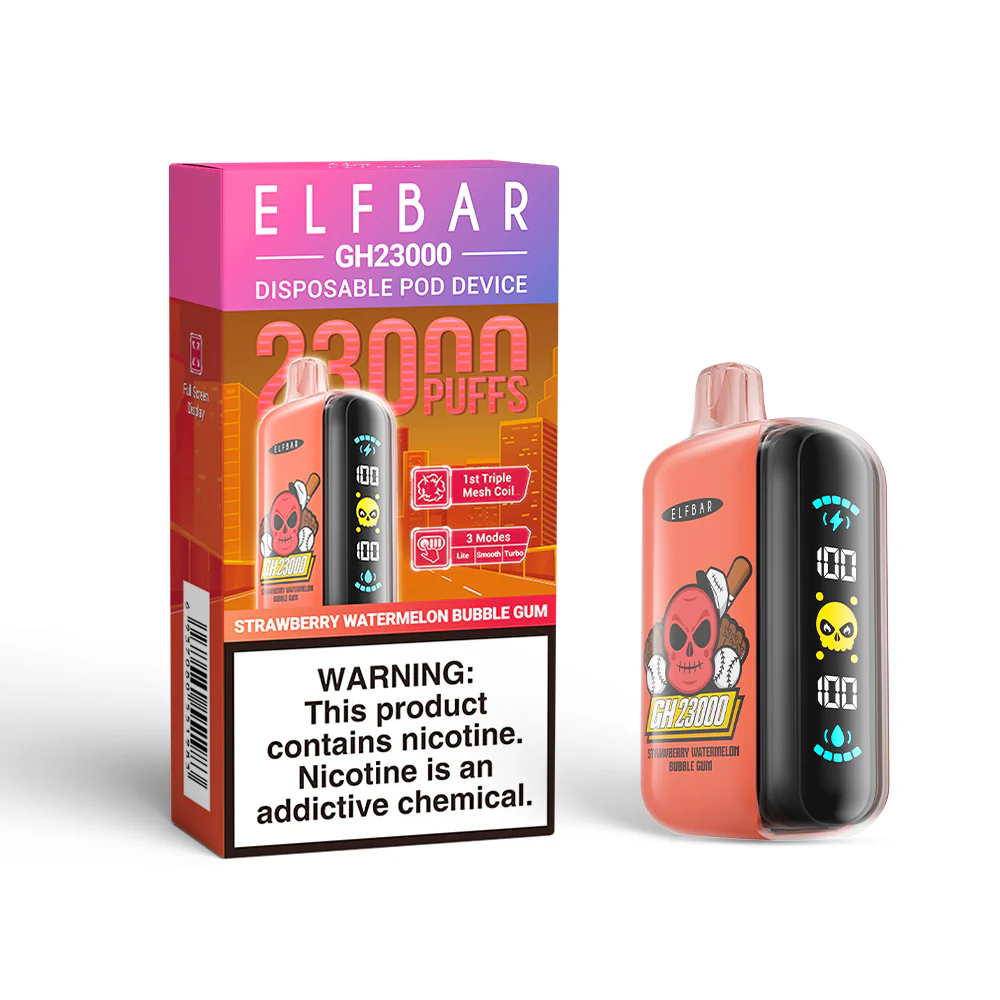 ELFBAR GH23000 kertakäyttöinen sähkötupakka (kaikki maut)