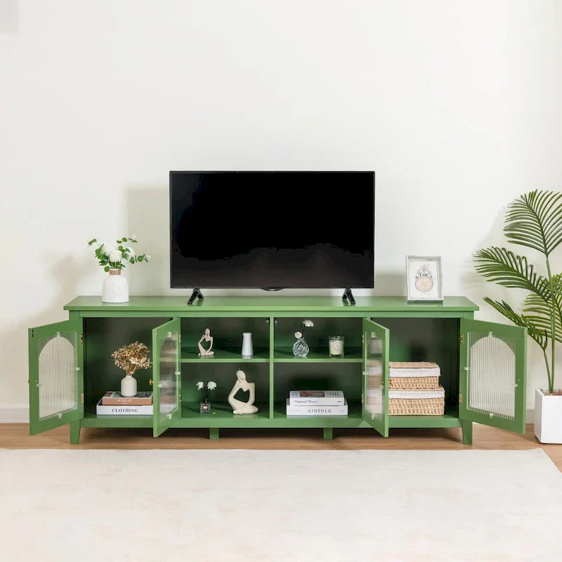 71-Inch Modern TV Cabinet Entertainment Center