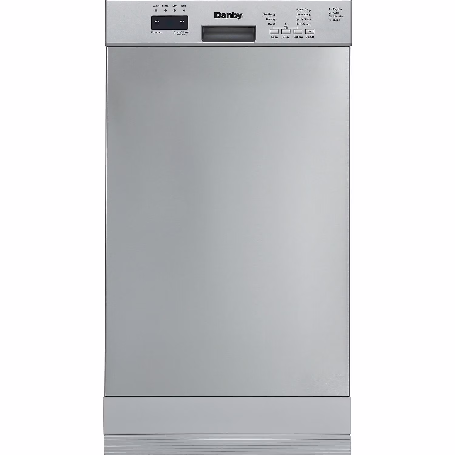 Danby DDW18D1ESS 18" Wide Built-in Dishwasher in Stainless Steel