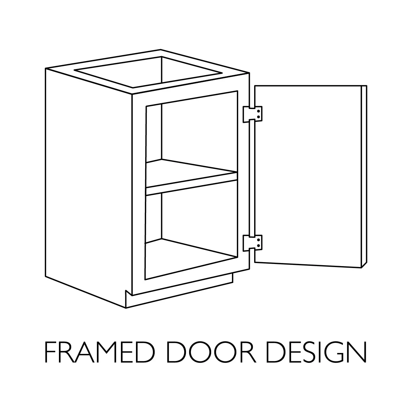 Design House Brookings Ready to Assemble Wood Shaker 2-Door and 2-Drawer Kitchen Base Cabinet (48 x 34.5 x 24), Sherwin Williams? White - Image 22