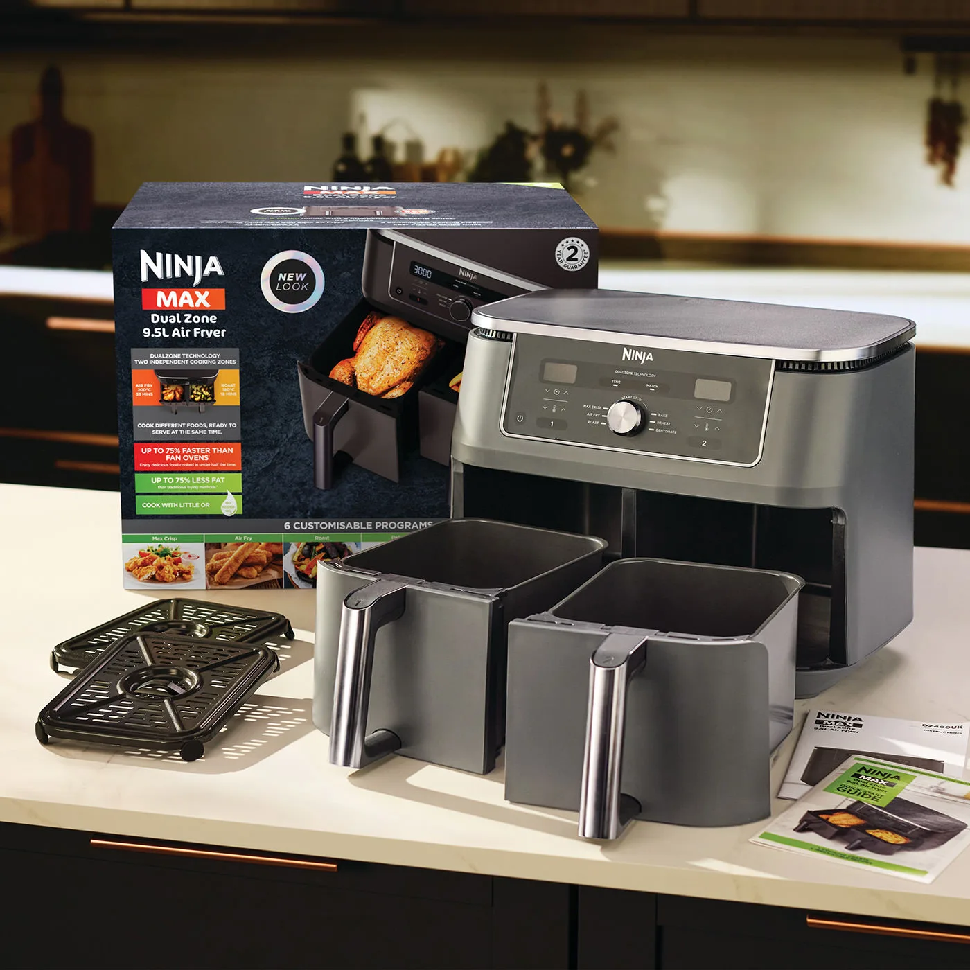 Up to 75% faster than fan ovens*