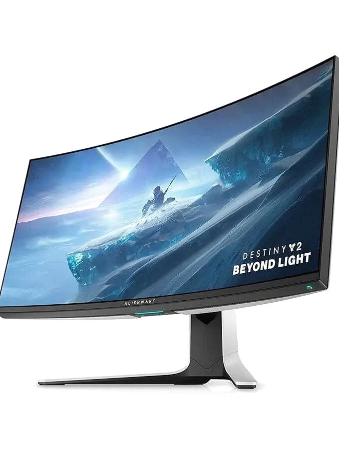 Alienware 38 Inch Ultrawide Curved Gaming Monitor, 144Hz, 3840 x 1600, IPS, White - AW3821DW - Image 3 Alienware 38 Inch Ultrawide Curved Gaming Monitor, 144Hz, 3840 x 1600, IPS, White - AW3821DW - Image 3