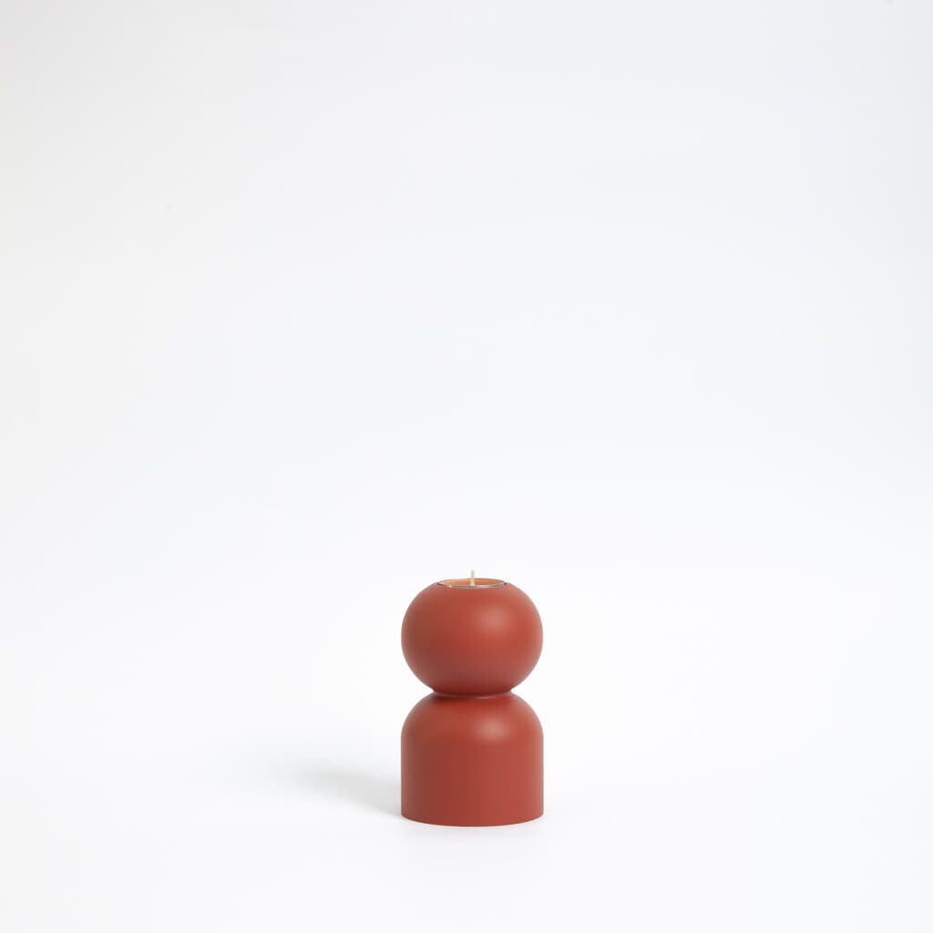 LEMON LILY Candleholder 3-in-1 low - Terra