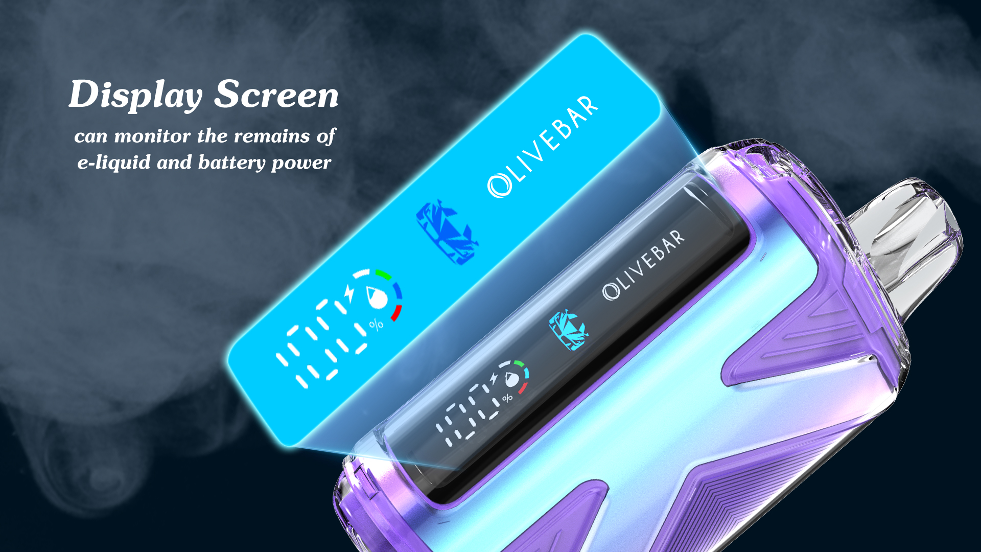 5-Pack-Kyn Bar 25K  Disposable Vape (Dual Mode)