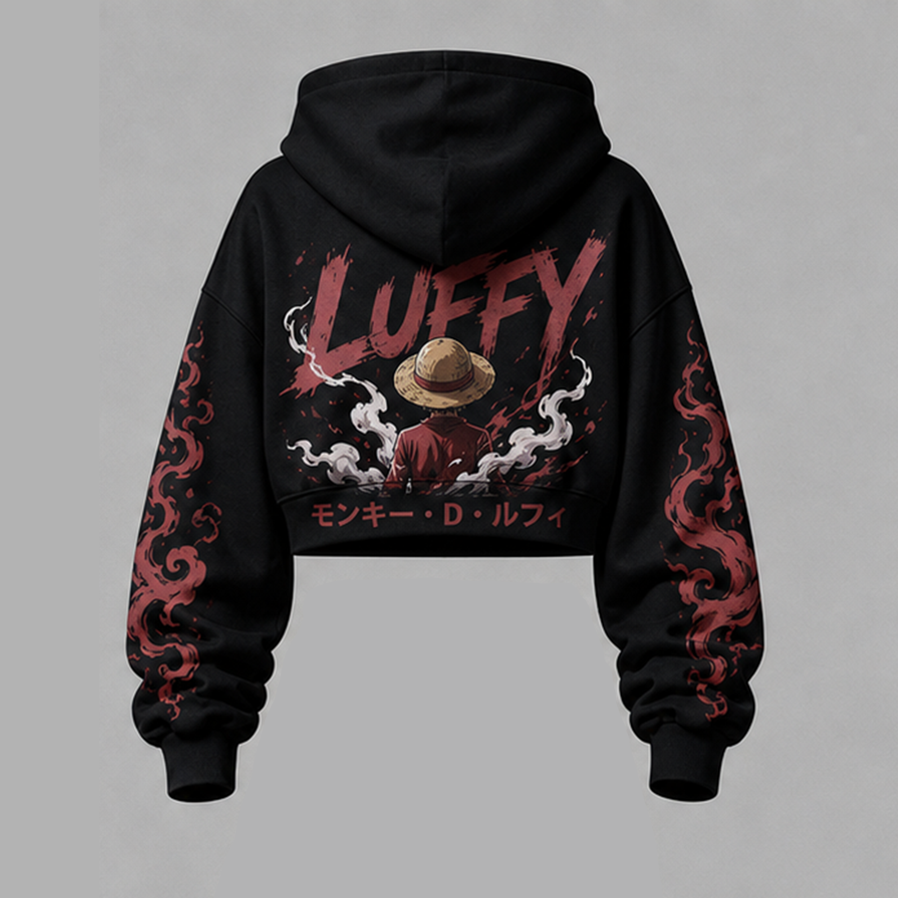One Piece Cropped Long Sleeve Hoodie & High Waist Jogger Pants Two Piece TeeThreads Sustain the Scene with Custom Apparel
