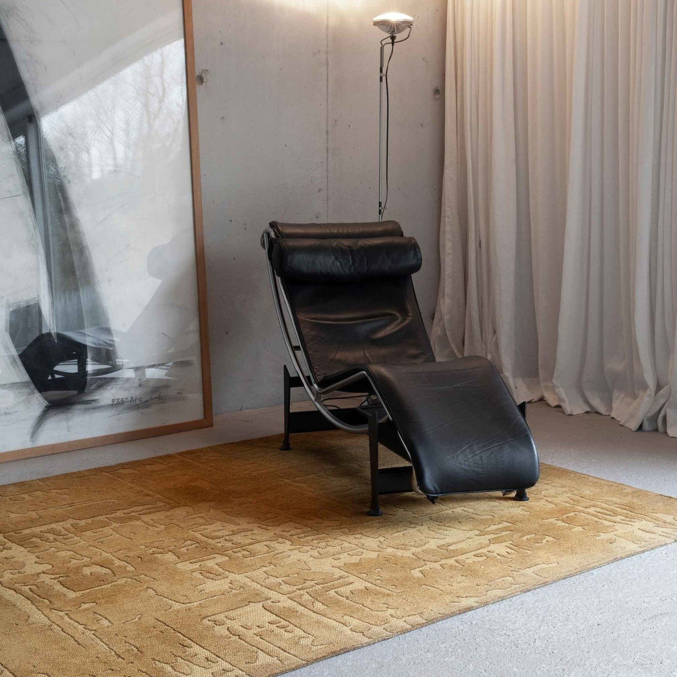 Louis de Poortere Structures Vloerkleed 170 x 240 cm - Madagascar Gold