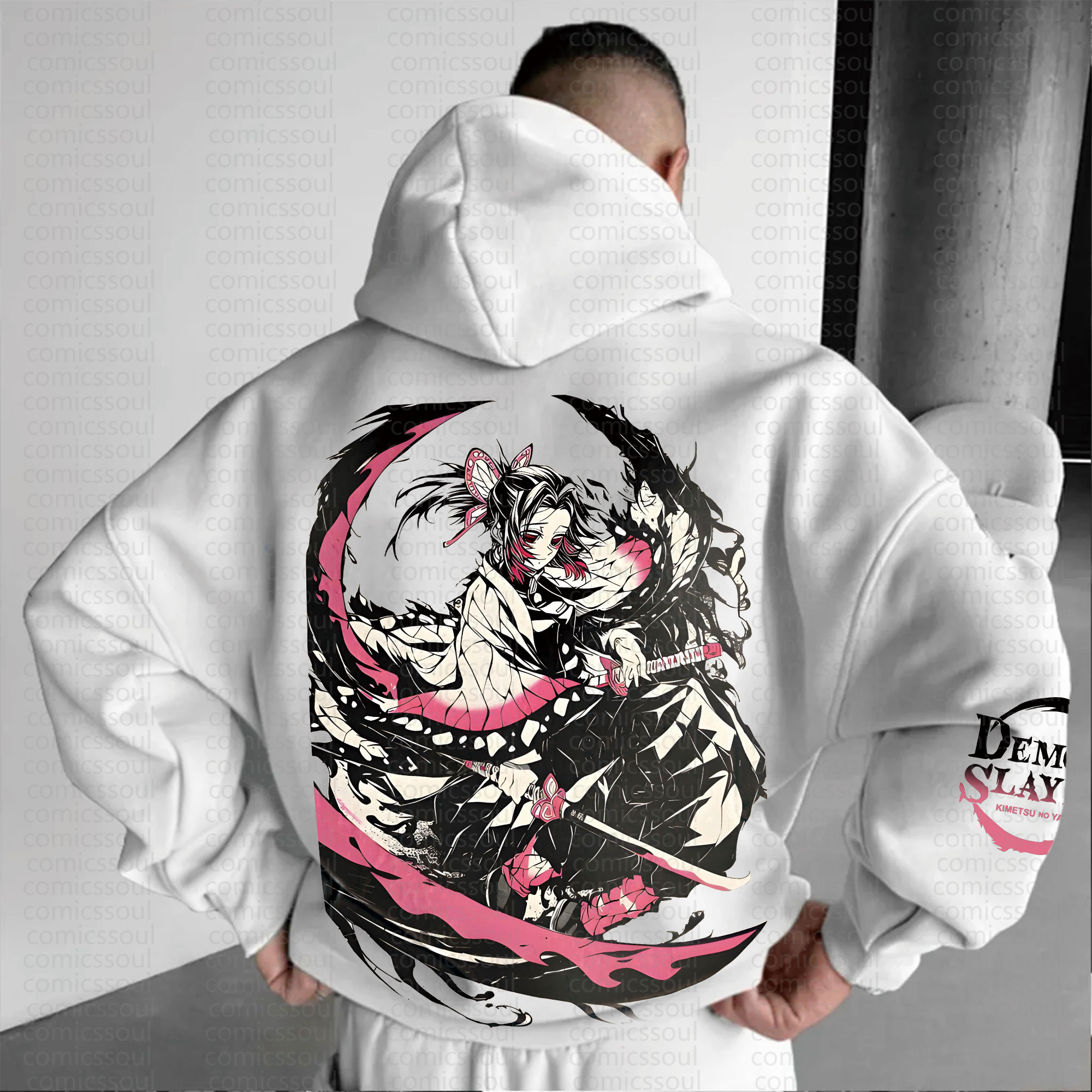 Unisex Anime Graphic Streetwear Vintage Hoodie丨Comicssoul