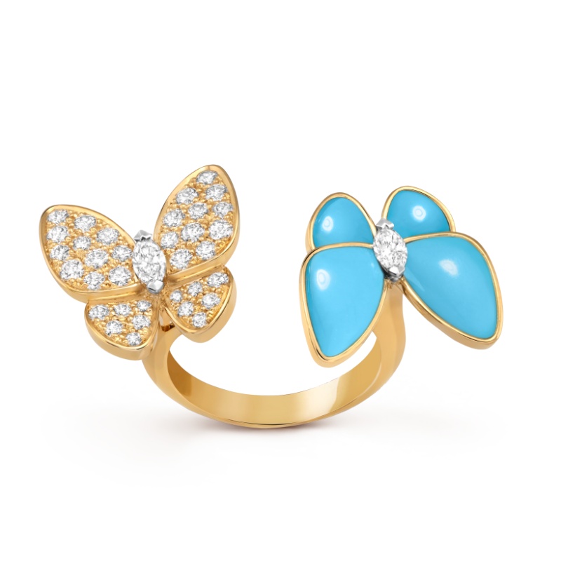 Replicate Two Butterfly Between the Finger ring(1:1 replica) - Original Replica Club