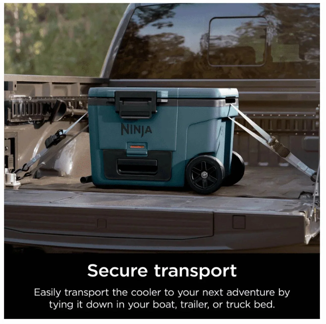 Ninja FrostVault 45QT Wheeled Cooler With Dry Storage Drawer - Ocean Blue - FB245AOB - Image 10 Ninja FrostVault 45QT Wheeled Cooler With Dry Storage Drawer - Ocean Blue - FB245AOB - Image 10