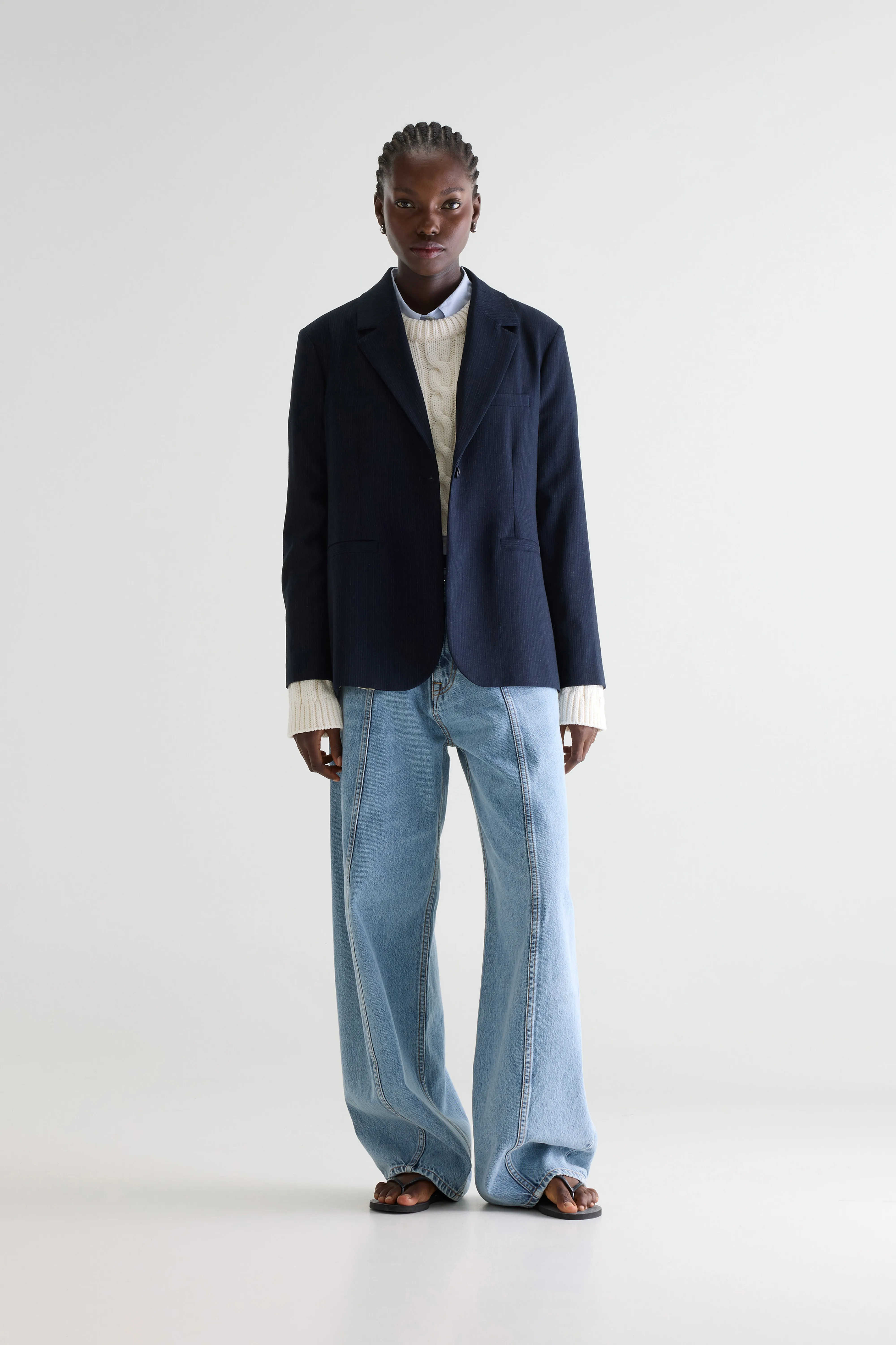 Bellerose Valenti classic blazer (261 / W / STRIPE A)