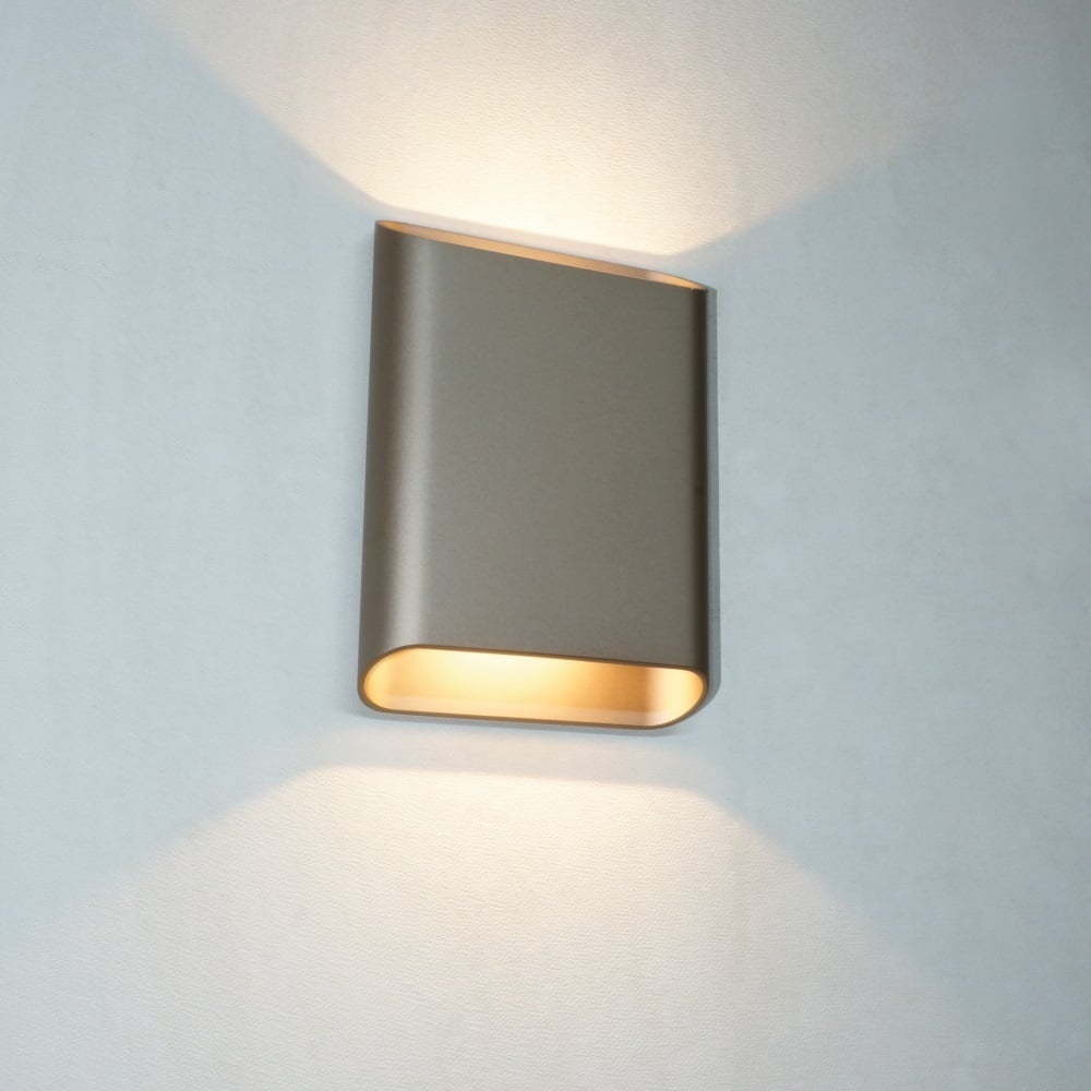 Artdelight Wandlamp Diaz-L Champagne Led 2 x 6Watt